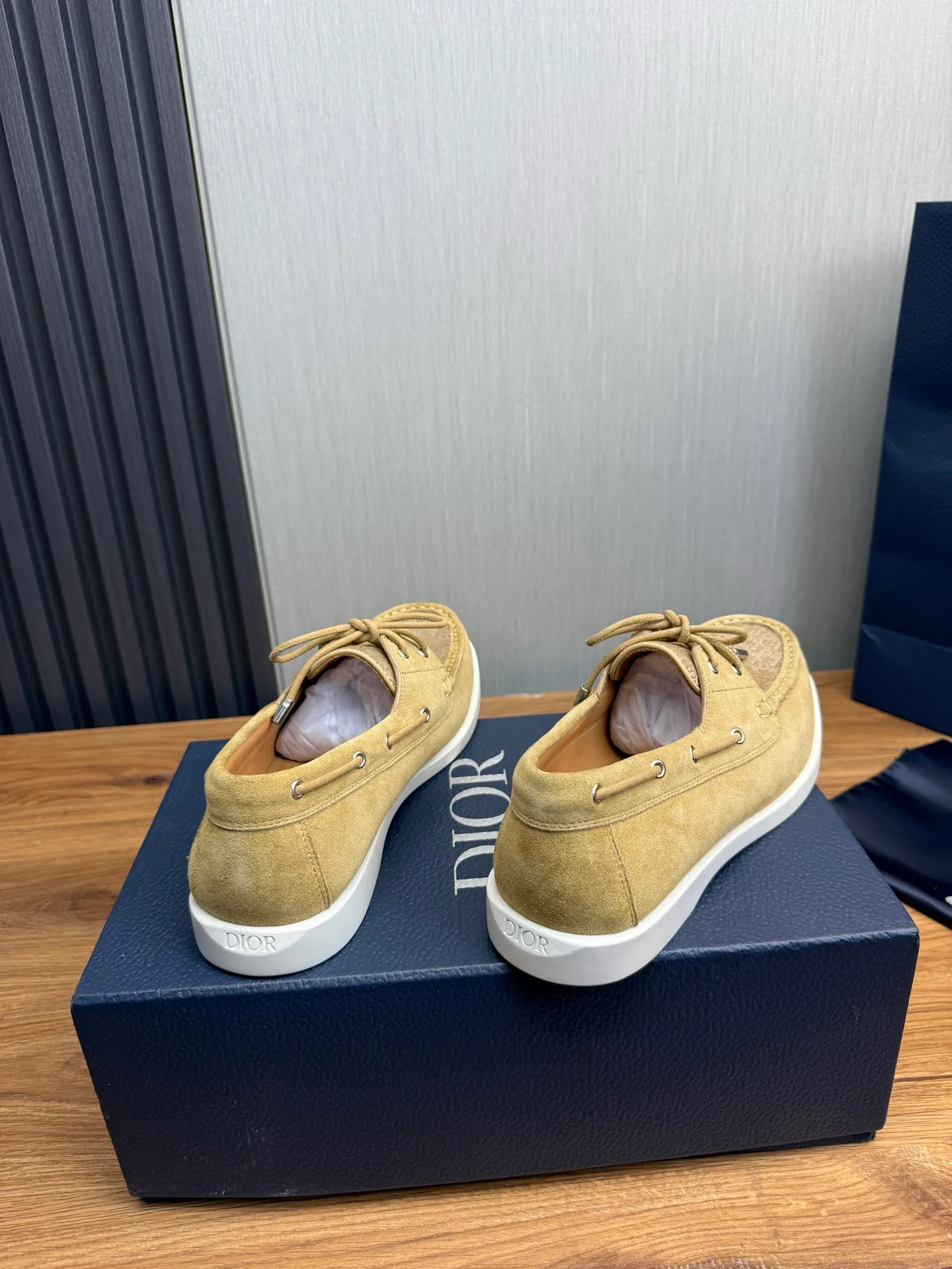 Men's shoes 💰560💰 [Dior Dior] Men's official website hot sale 🔥Imported frosted cowhide + cowhide lining. Original rubber wear-resistant outsole. High quality shipment ⬆️Code number 38-44, (45 customized)